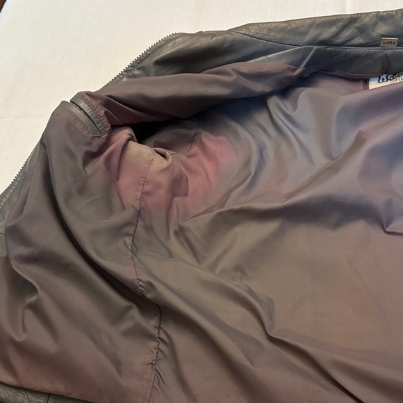 Wilsons Leather Men's Gray Jacket Size 42 - Picture 11 of 12
